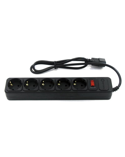 SP5B-110U. Сетевой фильтр 5 розеток, 1м, черный. 5bites в Бердске