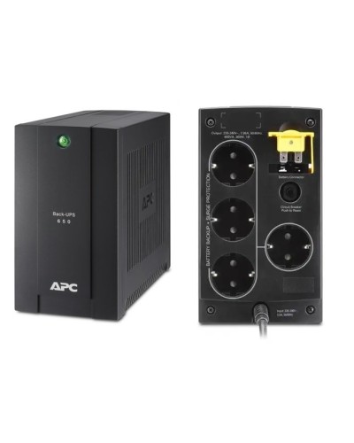 BC650-RSX761 APC Back-UPS 650 ВА. Источник бесперебойного питания. APC в Бердске