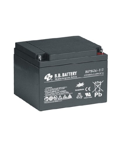 B.B. Battery BPS 26-12: Аккумулятор герметичный свинцово-кислотный в Бердске