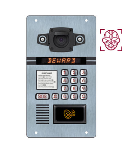 DKS15135 (2Мп, 2.1мм). Вызывная панель подъездного IP-домофона. Beward в Бердске