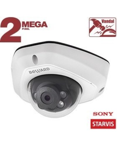 SV2012DM (2,8 мм). Видеокамера IP купольная. Beward в Бердске