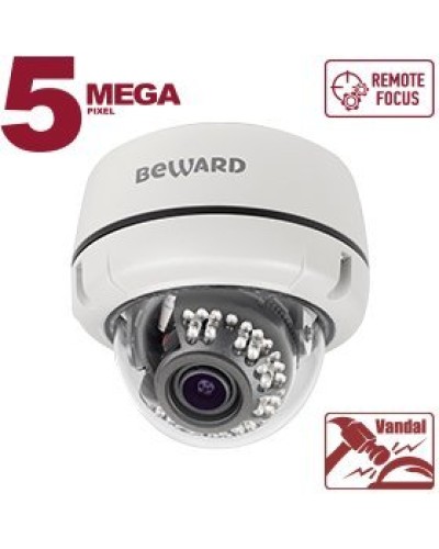 B5350DVZ (2.7-13.5мм). Видеокамера IP купольная. Beward в Бердске