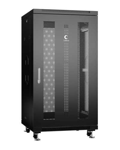 ND-05C-22U60/80-BK (8563c). Шкаф телекоммуникационный 19 напольный 22U. CABEUS в Бердске