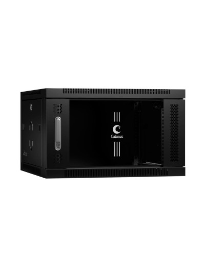 SH-05F-6U60/60-BK (8587c). Шкаф телекоммуникационный 19 настенный 6U. CABEUS в Бердске
