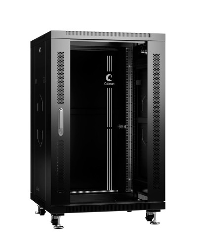 SH-05C-18U60/100-BK (8539c). Шкаф телекоммуникационный 19 напольный 18U. CABEUS в Бердске