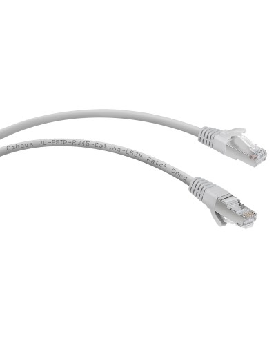 PC-SSTP-RJ45-Cat.6a-5m-LSZH (7905c), серый. Патч-корд медный. CABEUS в Бердске
