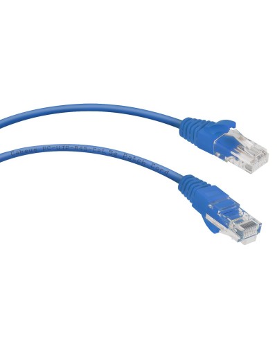 PC-UTP-RJ45-Cat.5e-1.5m-BL-LSZH (9530c), синий. Патч-корд медный. CABEUS в Бердске