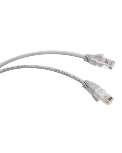 PC-UTP-RJ45-Cat.6-2m-LSZH (8879c), серый. Патч-корд медный. CABEUS в Бердске