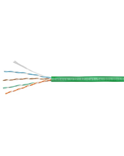 UTP-4P-Cat.5e-SOLID-LSZH-GN (9779c). Кабель «витая пара» (LAN) для структурированных систем связи. CABEUS в Бердске