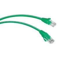 PC-UTP-RJ45-Cat.5e-0.15m-GN-LSZH (9502c), зелёный. Патч-корд медный. CABEUS