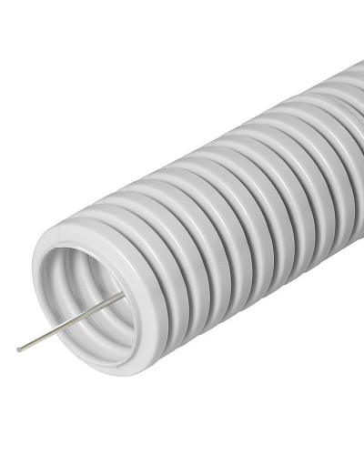 FCPL-32-PVC-025-1-GY (11230c): Труба гофрированная гибкая, лёгкая с протяжкой в Бердске