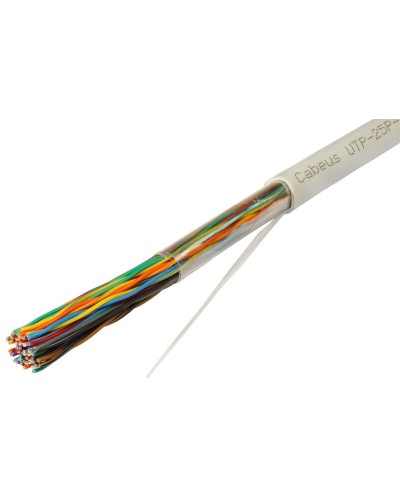 UTP-25P-Cat.5-IN (7281c). Кабель «витая пара» (LAN) для структурированных систем связи. CABEUS в Бердске