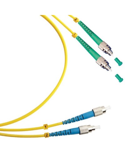 FOP(d)-9-FC/APC-FC/UPC-20m (8109c). Патч-корд оптический. CABEUS в Бердске