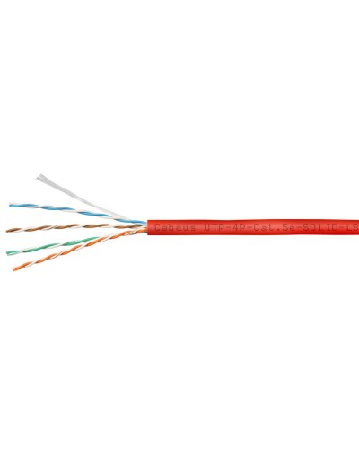 UTP-4P-Cat.5e-SOLID-LSZH-RD (9778c). Кабель «витая пара» (LAN) для структурированных систем связи. CABEUS в Бердске