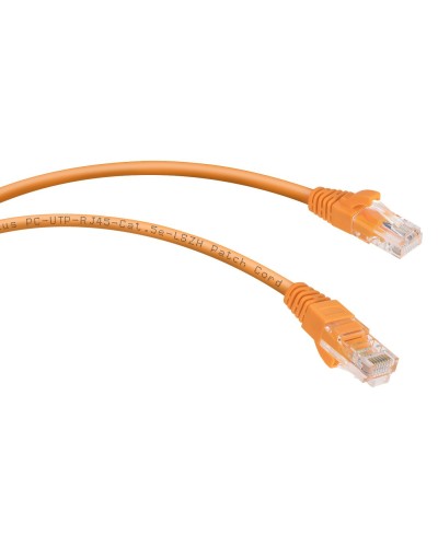 PC-UTP-RJ45-Cat.5e-0.15m-OR-LSZH (9518c), оранжевый. Патч-корд медный. CABEUS в Бердске