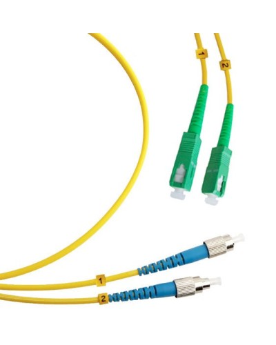 FOP(d)-9-SC/APC-FC/UPC-25m (8130c). Патч-корд оптический. CABEUS в Бердске