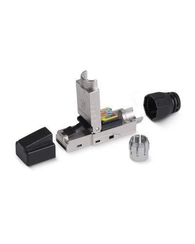 8P8C-SH-C6-TWP-F (11074c). Разъем RJ-45. CABEUS в Бердске