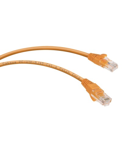 PC-UTP-RJ45-Cat.6-1m-OR (8698c), оранжевый. Патч-корд медный. CABEUS в Бердске