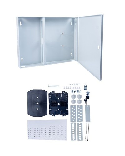 FO-WL-16-SC/2LC/FC/ST-FP-K (12302c). Бокс оптический настенный. CABEUS в Бердске