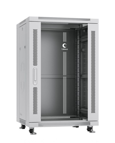 SH-05C-18U60/60 (7043c). Шкаф телекоммуникационный 19 напольный 18U. CABEUS в Бердске