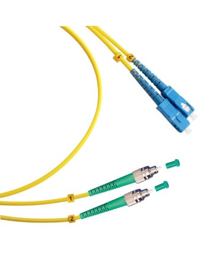 FOP(d)-9-FC/APC-SC/UPC-1,5m (8062c). Патч-корд оптический. CABEUS в Бердске