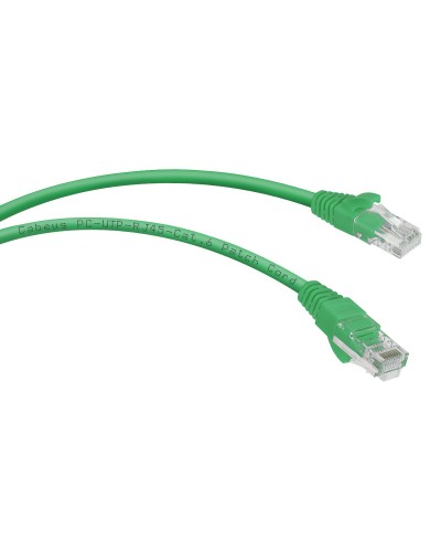 PC-UTP-RJ45-Cat.6-5m-GN (8688c), зелёный. Патч-корд медный. CABEUS в Бердске