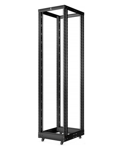 RA-47U-1000-BK (10162c). Открытая стойка 19, 47U, двухрамная, усиленная, цвет черный. CABEUS в Бердске