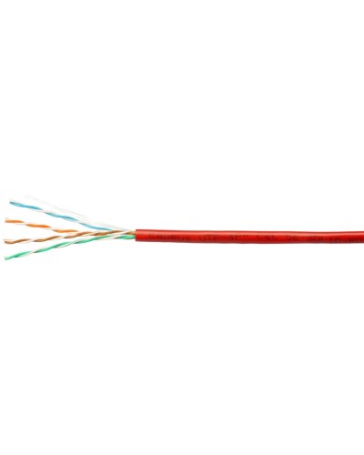 UTP-4P-Cat.5e-SOLID-RD-100 (7249c-5). Кабель «витая пара» (LAN) для структурированных систем связи. CABEUS в Бердске