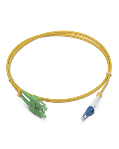 FOP(d)-9-SC/APC-LC/UPC-1,5m (8142c). Патч-корд оптический. CABEUS в Бердске