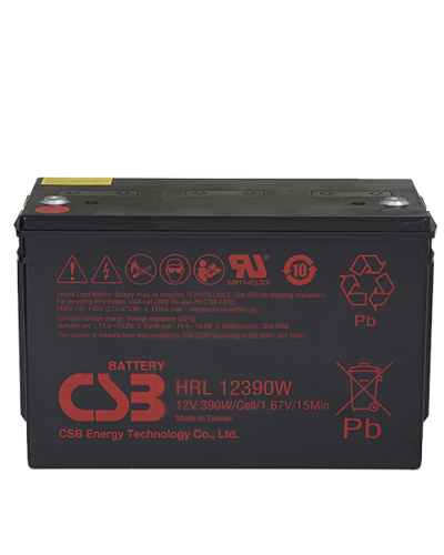 CSB HRL 12390W. Аккумулятор герметичный свинцово-кислотный. CSB в Бердске