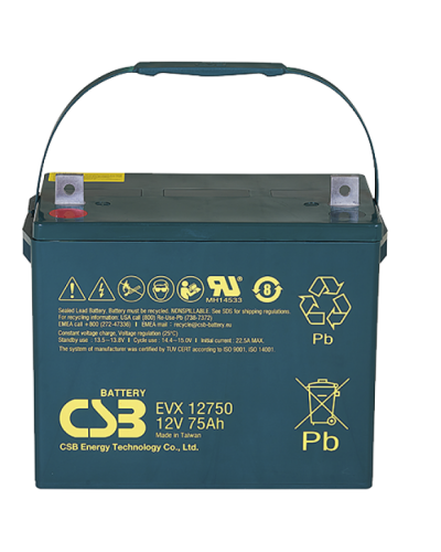 CSB EVX 12750. Аккумулятор герметичный свинцово-кислотный. CSB в Бердске