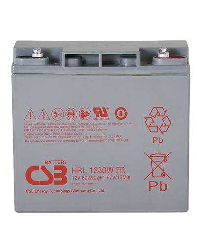 CSB HRL 12280W FR. Аккумулятор герметичный свинцово-кислотный. CSB в Бердске