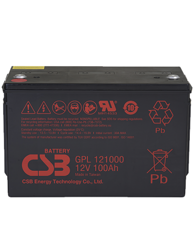 CSB GPL 121000. Аккумулятор герметичный свинцово-кислотный. CSB в Бердске