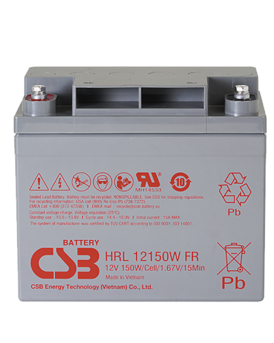 CSB HRL 12150W FR. Аккумулятор герметичный свинцово-кислотный. CSB в Бердске