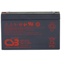 CSB GP 672. Аккумулятор герметичный свинцово-кислотный. CSB