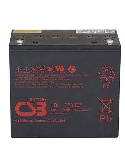 CSB HRL 12200W. Аккумулятор герметичный свинцово-кислотный. CSB в Бердске