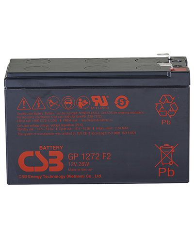 CSB GP 1272(28W). Аккумулятор герметичный свинцово-кислотный. CSB в Бердске