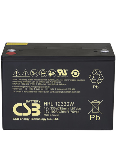 CSB HRL 12330W. Аккумулятор герметичный свинцово-кислотный. CSB в Бердске