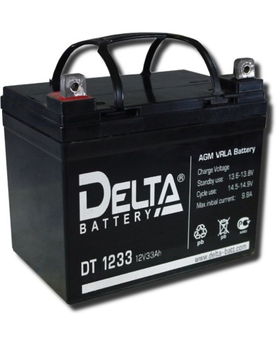 Delta DT 1233. Аккумулятор герметичный свинцово-кислотный. Delta в Бердске