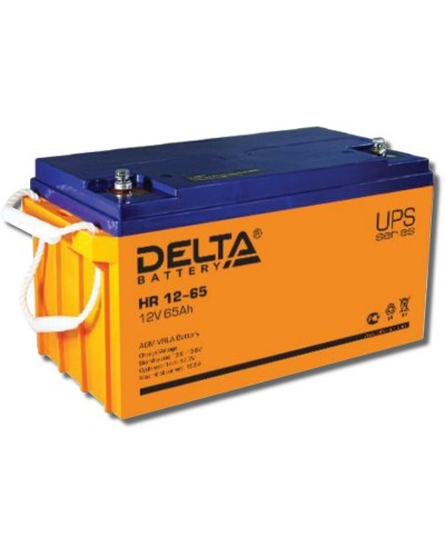 Delta HR 12-65. Аккумулятор герметичный свинцово-кислотный. Delta в Бердске
