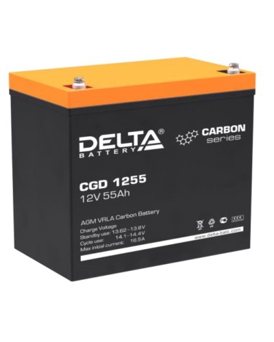 Delta CGD 1255. Аккумулятор герметичный свинцово-кислотный. Delta в Бердске