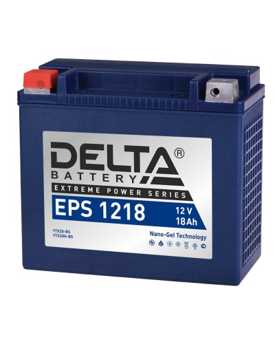 Delta EPS 1218. Аккумулятор герметичный свинцово-кислотный стартерный. Delta в Бердске