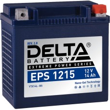 Delta EPS 1215. Аккумулятор герметичный свинцово-кислотный стартерный. Delta