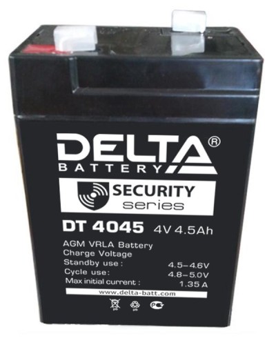 Delta DT 4045 (47мм). Аккумулятор герметичный свинцово-кислотный. Delta в Бердске