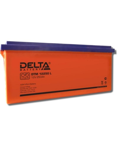 Delta DTM 12250 L. Аккумулятор герметичный свинцово-кислотный. Delta в Бердске