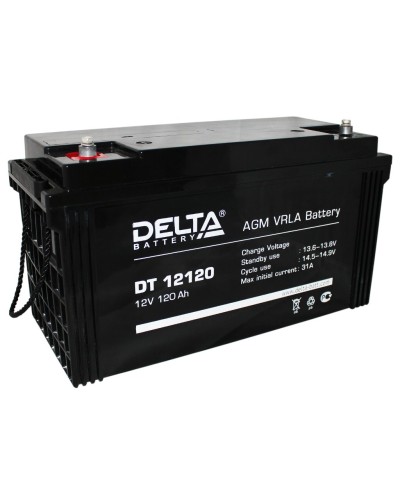 Delta DT 12120. Аккумулятор герметичный свинцово-кислотный. Delta в Бердске