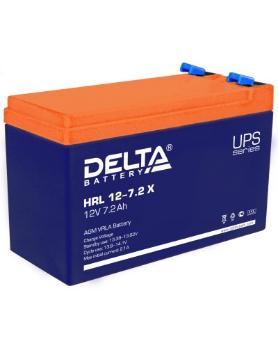 Delta HRL 12-7.2 X. Аккумулятор герметичный свинцово-кислотный. Delta в Бердске
