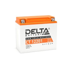 Delta CT 12201. Аккумулятор герметичный свинцово-кислотный стартерный. Delta