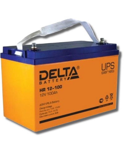 Delta HR 12-100. Аккумулятор герметичный свинцово-кислотный. Delta в Бердске