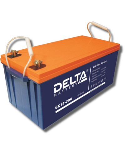 Delta GX 12-200. Аккумулятор герметичный свинцово-кислотный. Delta в Бердске